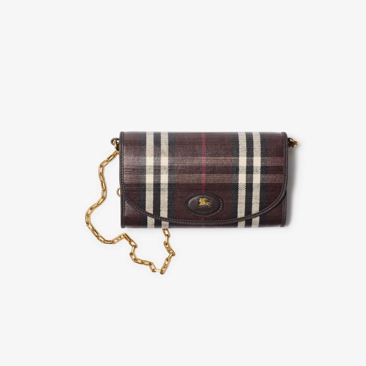 Highlands Chain Strap Wallet​ by BURBERRY