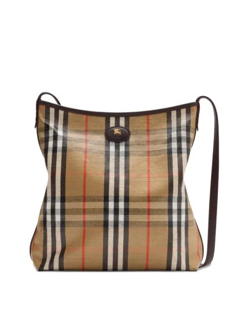Highlands Check-pattern shoulder bag by BURBERRY