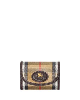 Highlands Jacquard Coin Wallet by BURBERRY