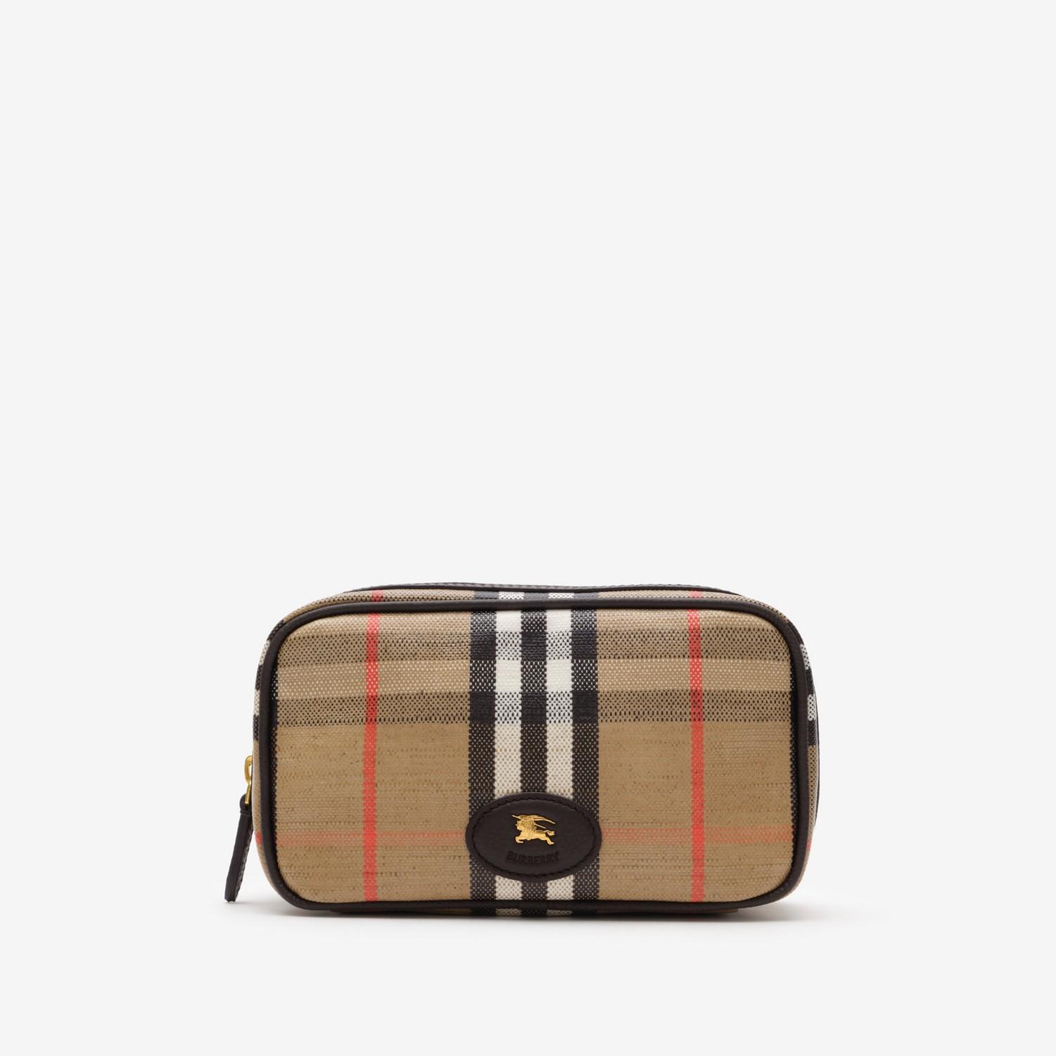 Highlands Make-up Pouch by BURBERRY