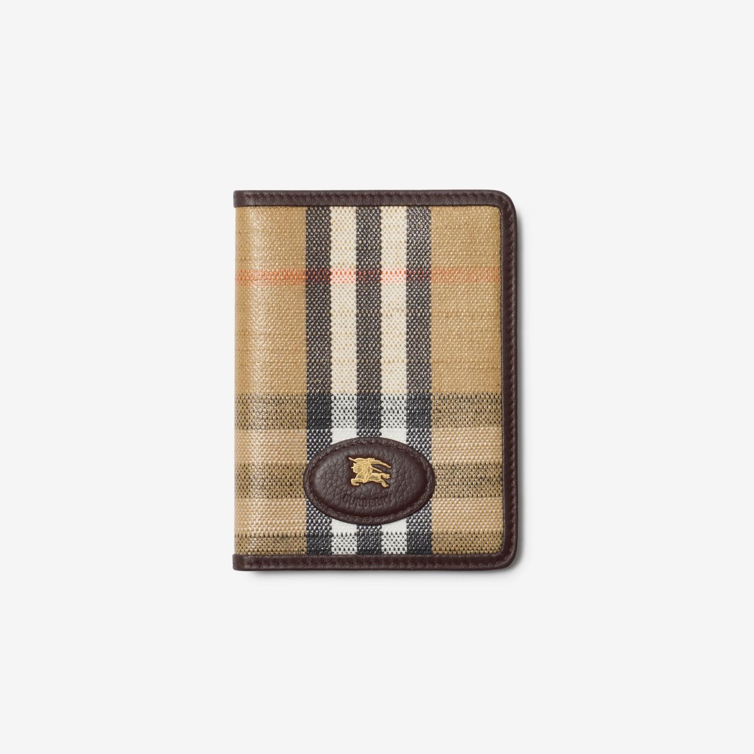 Highlands Passport Holder by BURBERRY