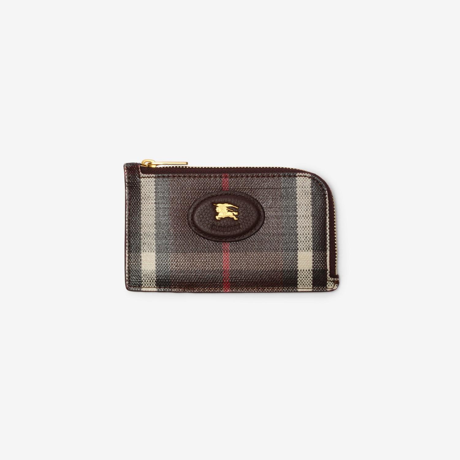 Highlands Zip Card Case by BURBERRY