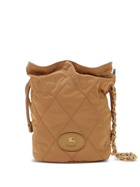 Horseshoe mini bucket bag by BURBERRY