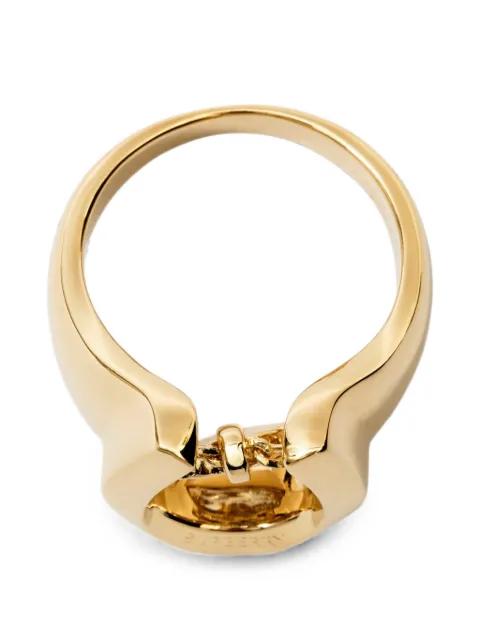 Horseshoe ring by BURBERRY