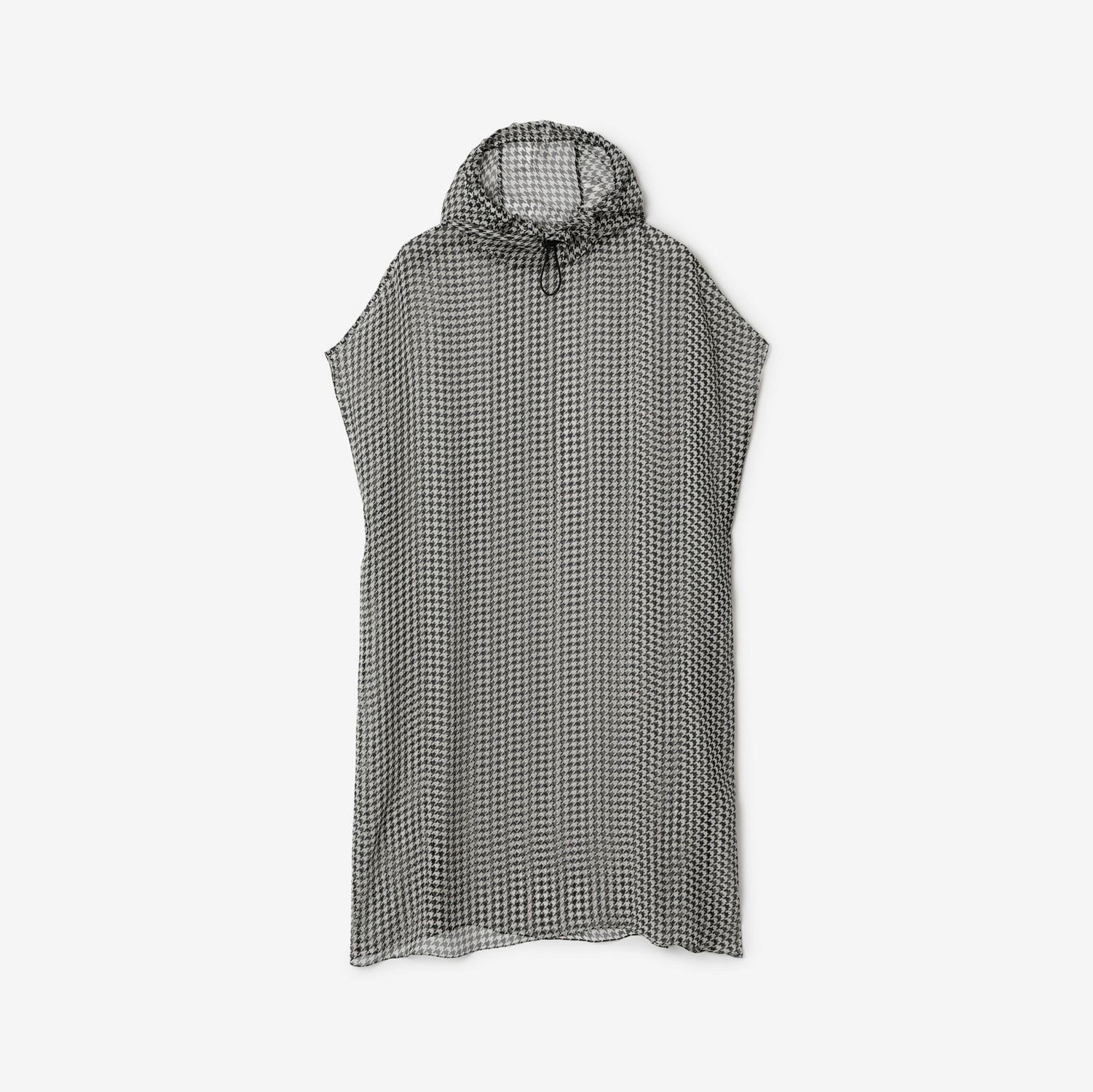 Houndstooth Silk Dress by BURBERRY