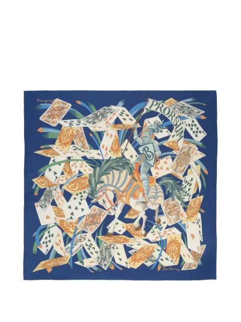 House of Cards silk scarf by BURBERRY