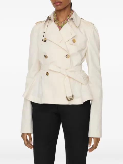 Isabella buckle belt jacket by BURBERRY