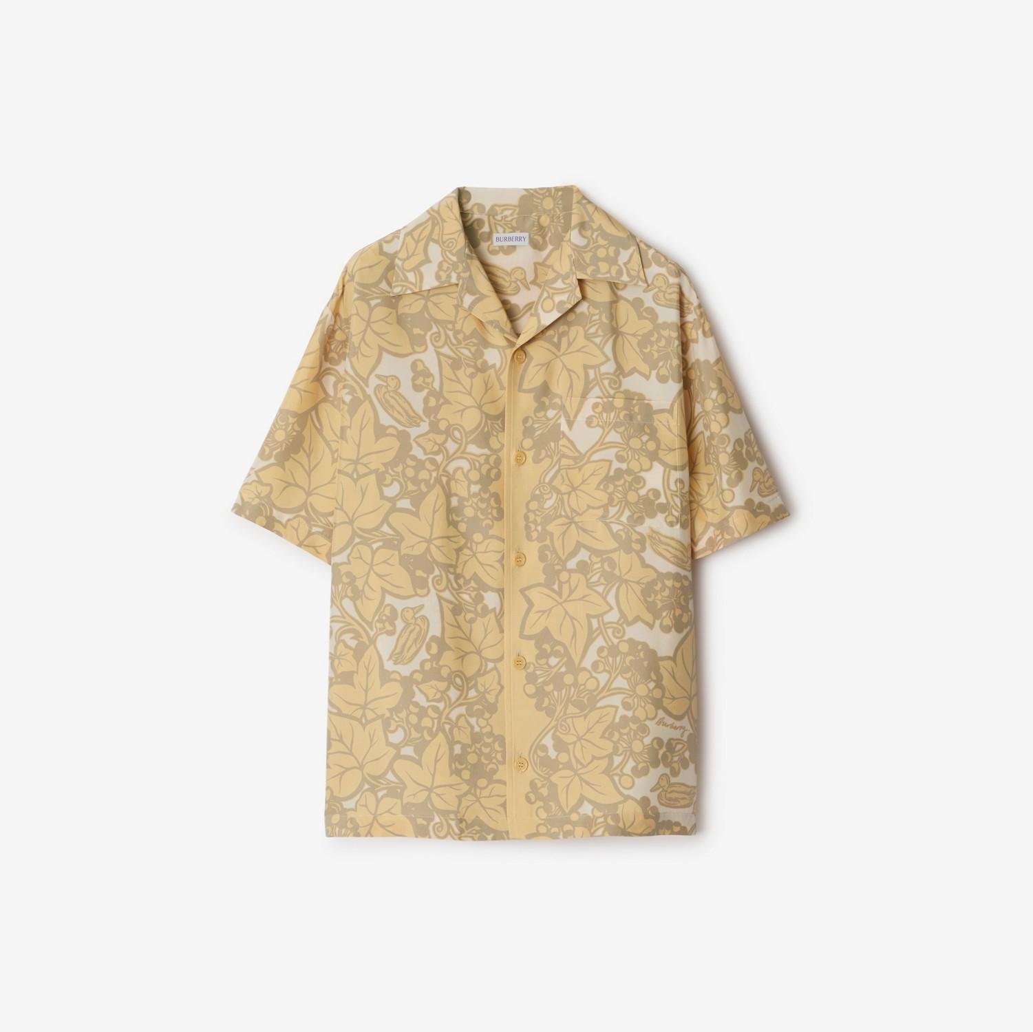 Ivy Silk Pyjama Shirt by BURBERRY