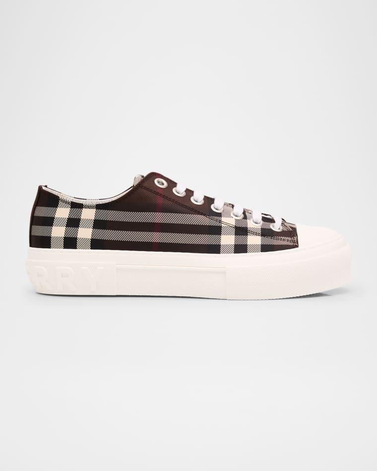 Jack Check Low-Top Sneakers by BURBERRY