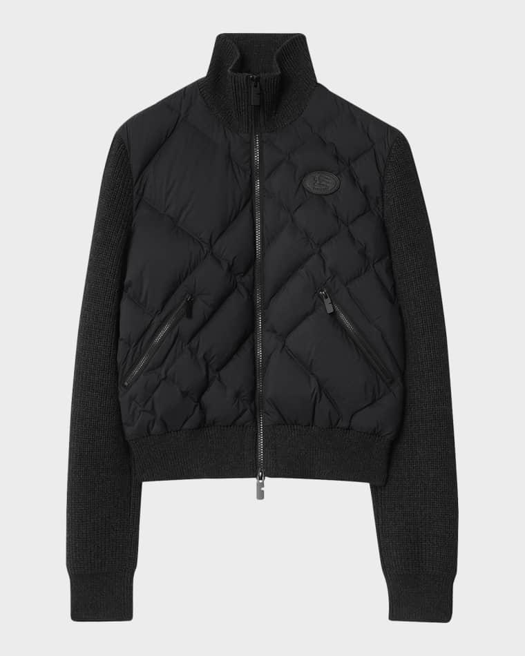 Kelsley Quilted Knit Jacket by BURBERRY