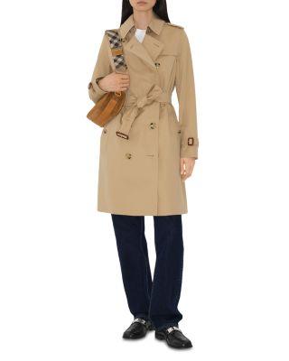 Kensington Heritage Mid Length Trench Coat by BURBERRY