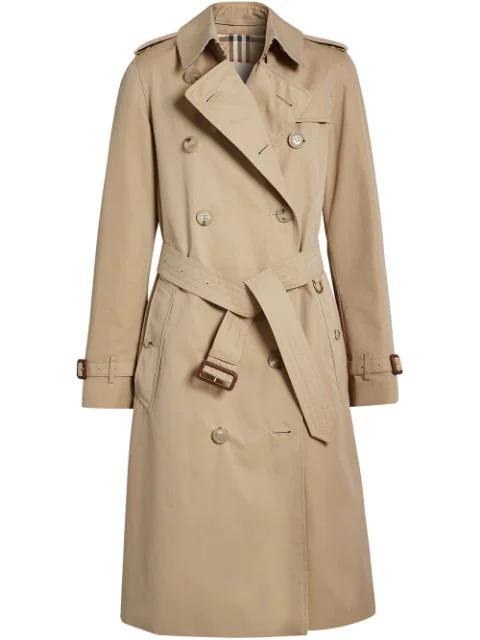 Kensington Heritage long trench coat by BURBERRY