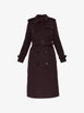 Kensington double-breasted coat by BURBERRY