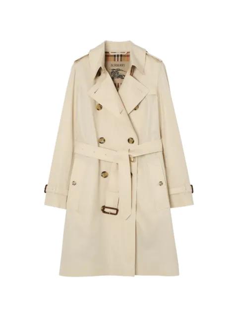 Kensington double-breasted trench coat by BURBERRY