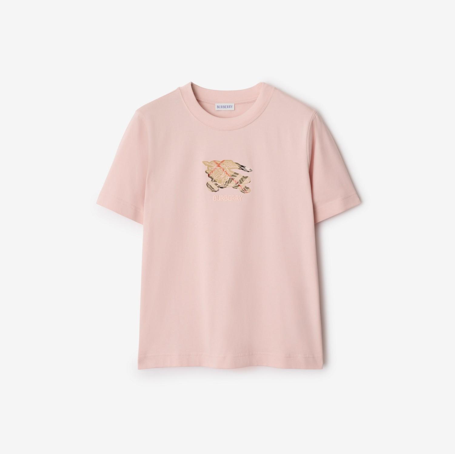 Knight Check Cotton T-shirt by BURBERRY