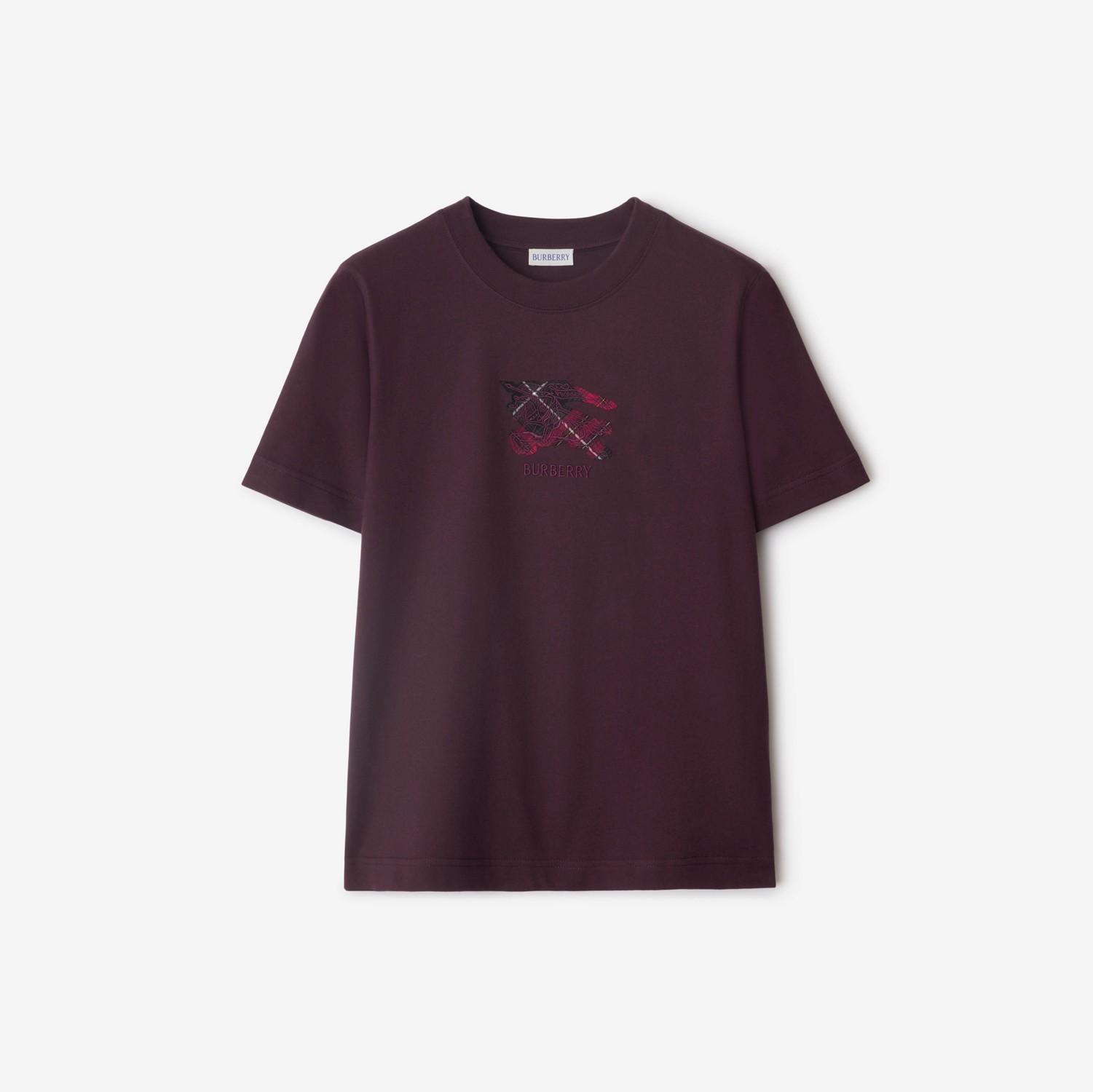 Knight Check Cotton T-shirt by BURBERRY