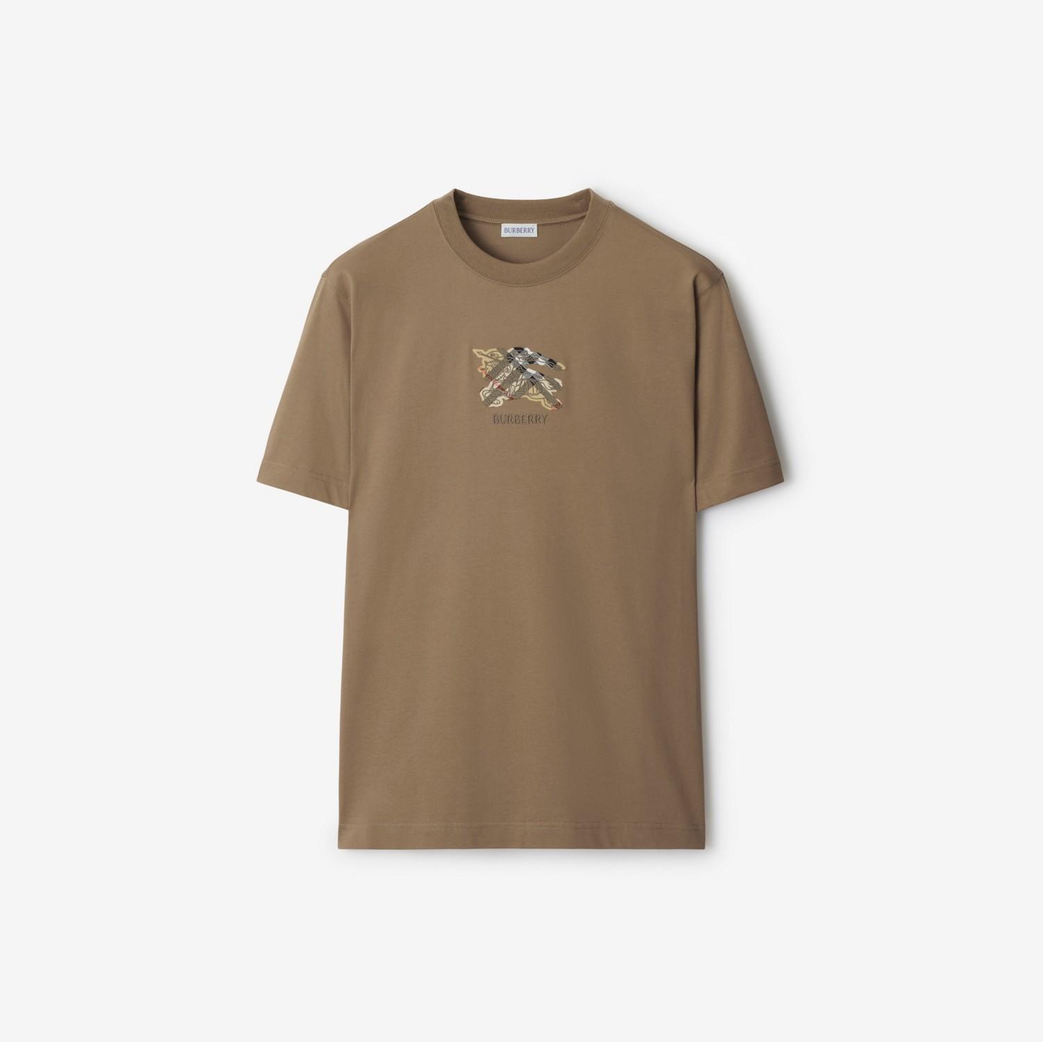Knight Check Cotton T-shirt by BURBERRY