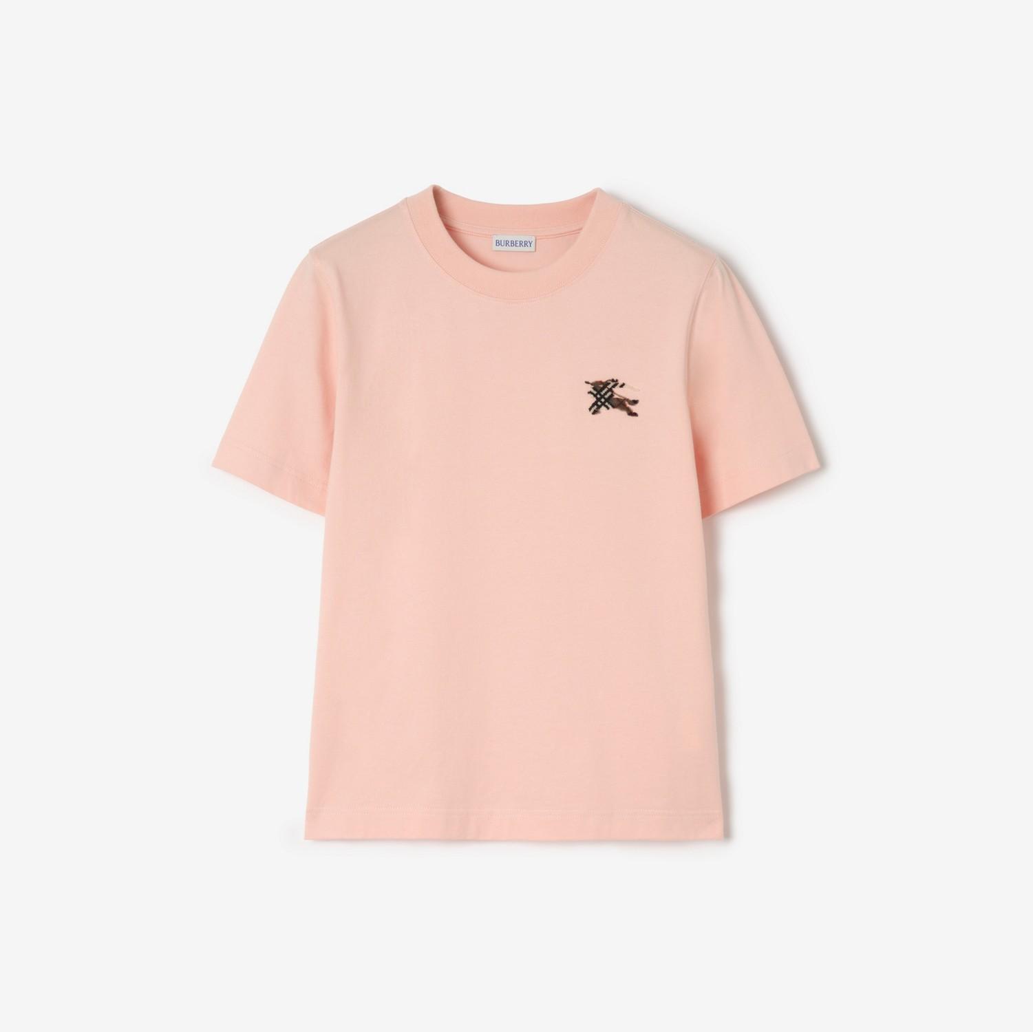 Knight Check Cotton T-shirt by BURBERRY