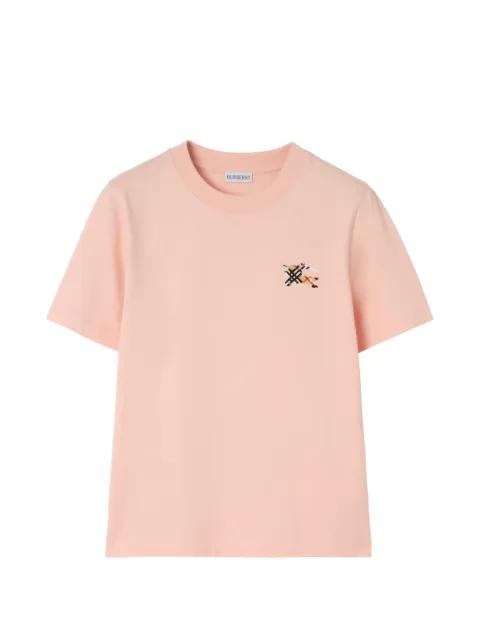 Knight Check cotton T-shirt by BURBERRY