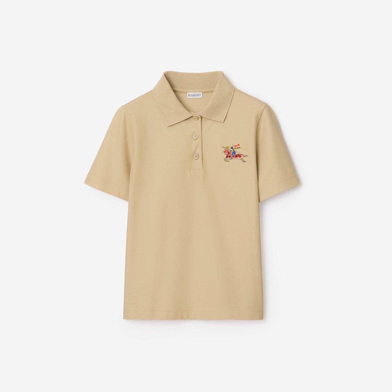 Knight Cotton Polo Shirt by BURBERRY