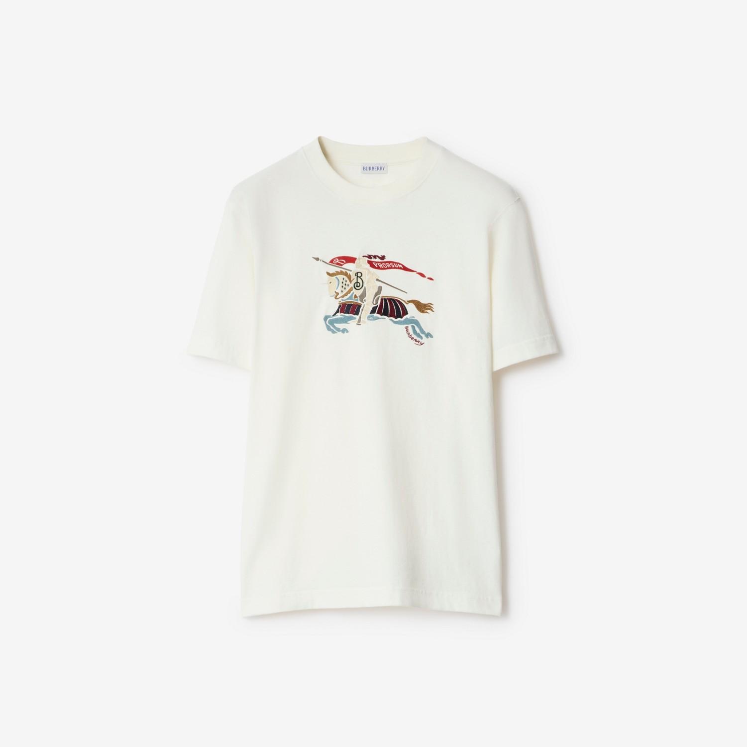 Knight Cotton T-shirt by BURBERRY