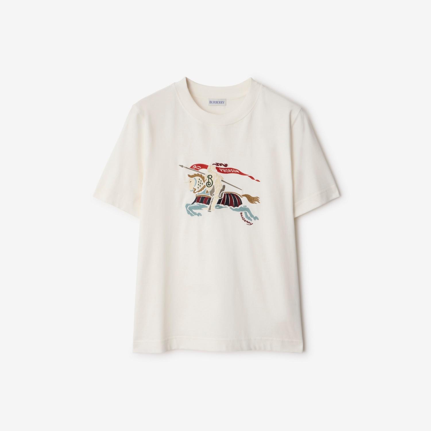 Knight Cotton T-shirt by BURBERRY