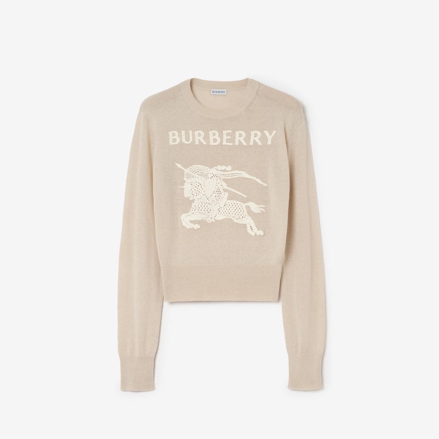 Knight Cotton Wool Sweater by BURBERRY