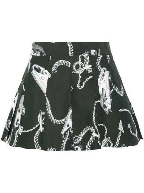 Knight Hardware Taffeta Shorts by BURBERRY