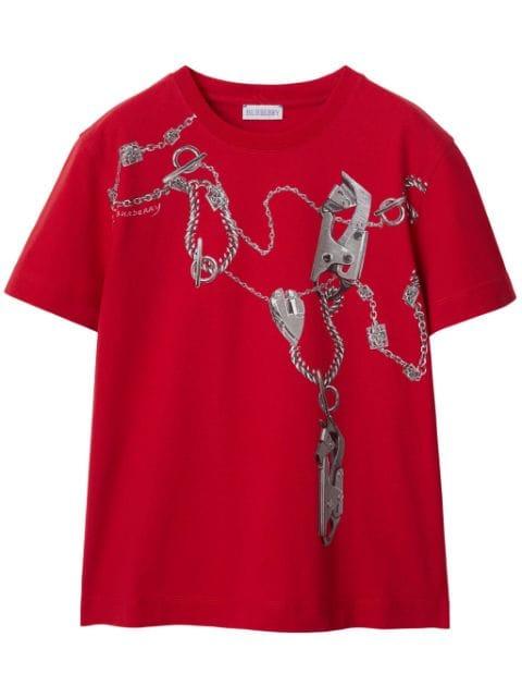 Knight Hardware cotton T-shirt by BURBERRY