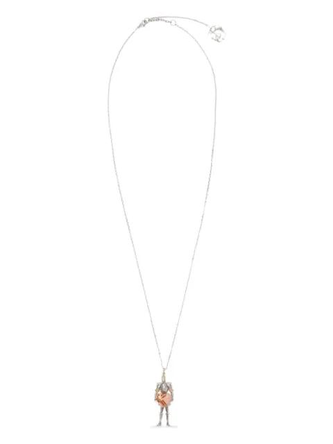 Knight Heart pendant necklace by BURBERRY