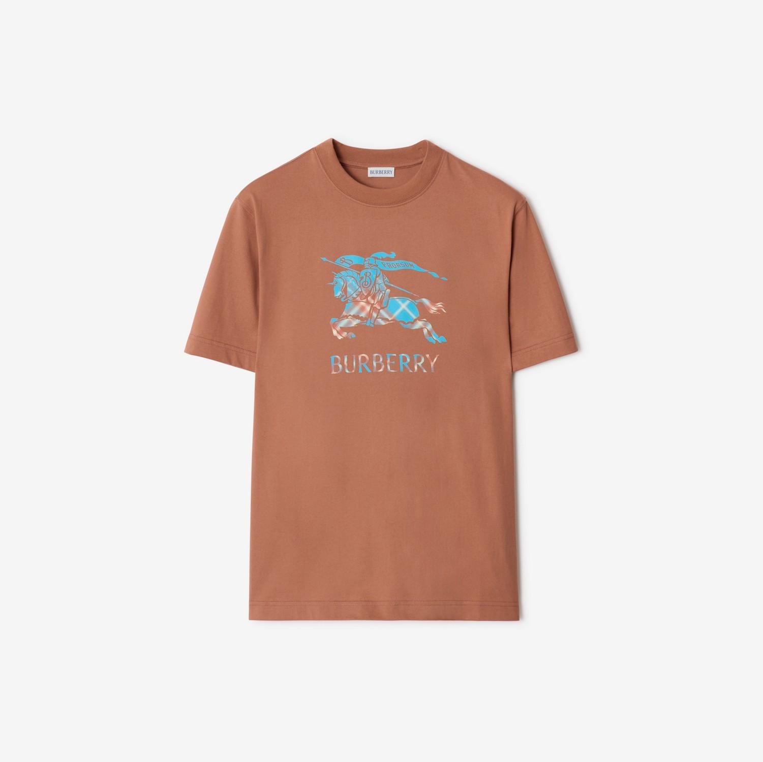 Knight Ombré Cotton T-shirt by BURBERRY
