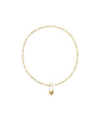 Knight Pin Necklace by BURBERRY