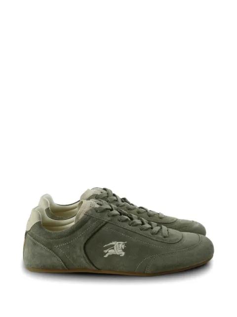 Knight Runner logo-embroidered sneakers by BURBERRY