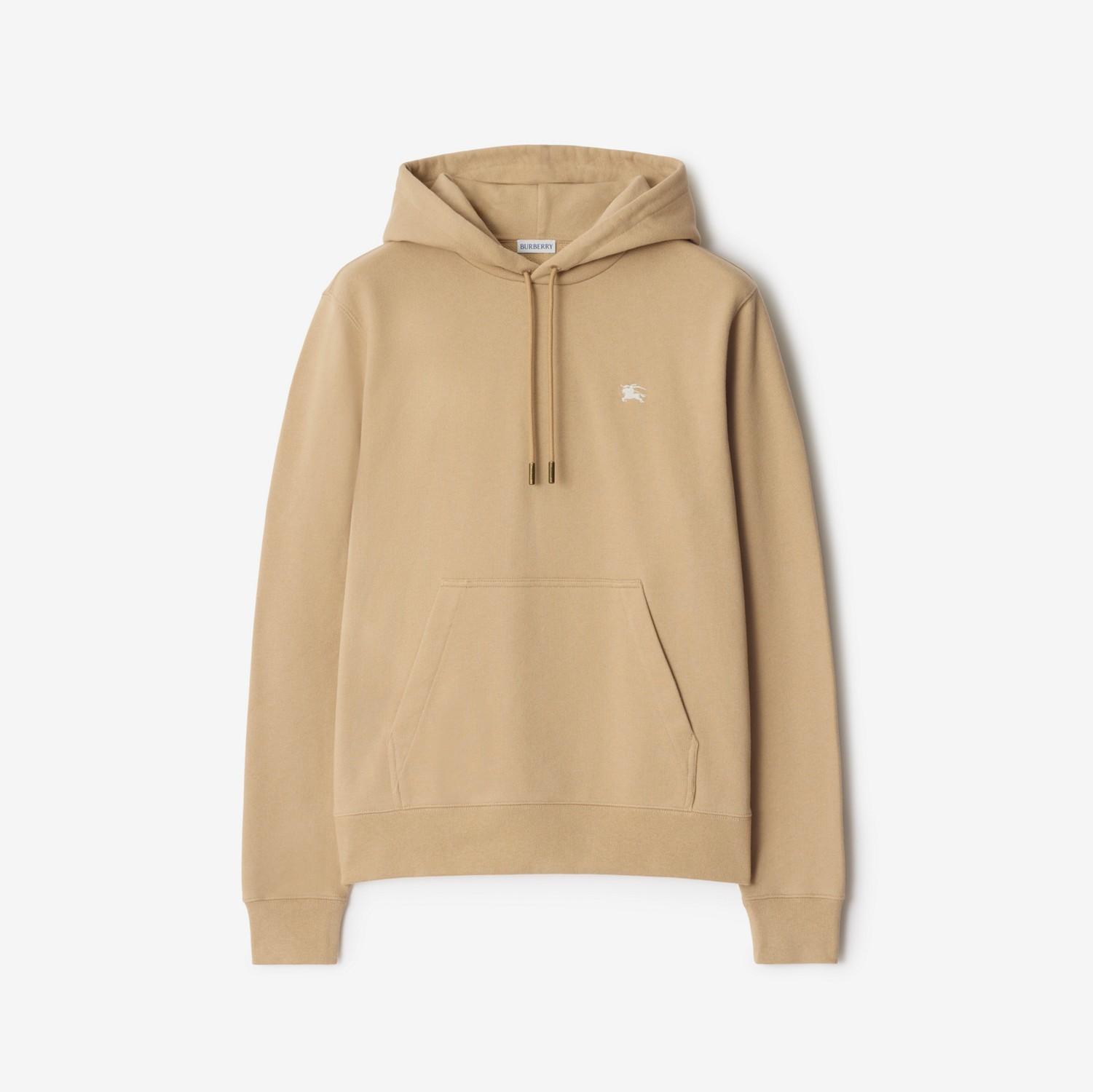 Knight Stamp Cotton Hoodie by BURBERRY