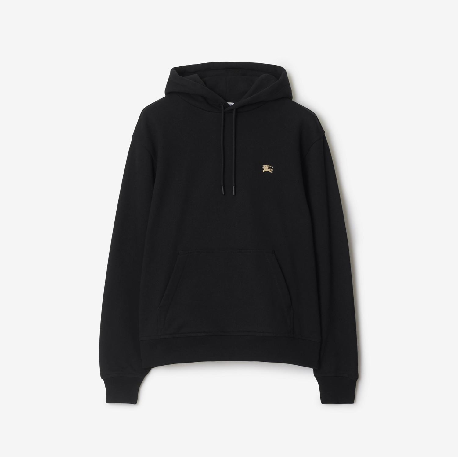 Knight Stamp Cotton Hoodie by BURBERRY
