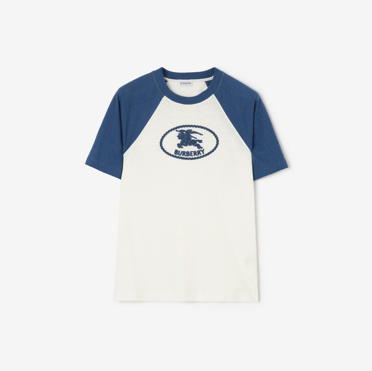 Knight Stamp Cotton Raglan T-shirt by BURBERRY