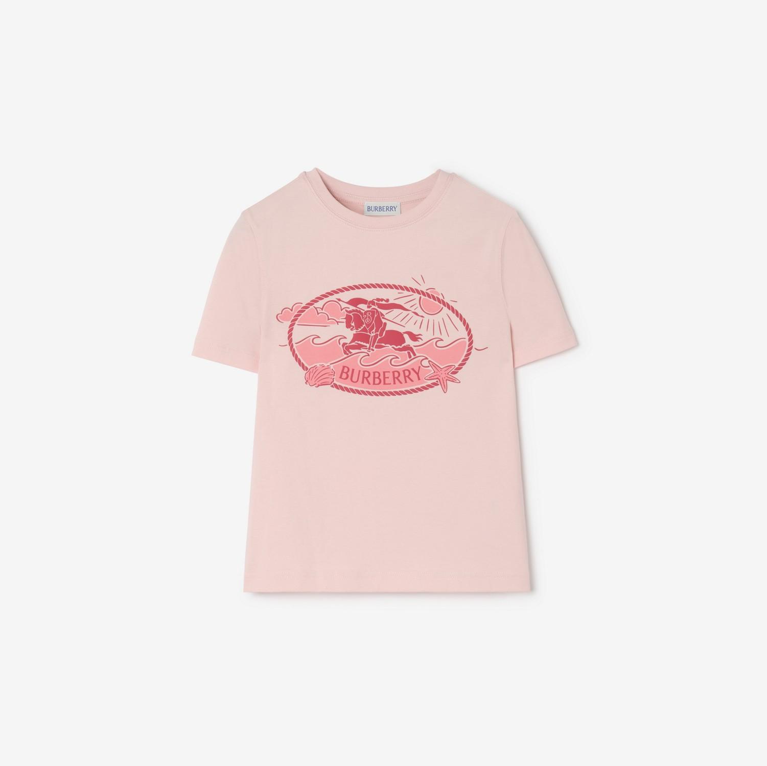 Knight Stamp Cotton T-shirt by BURBERRY