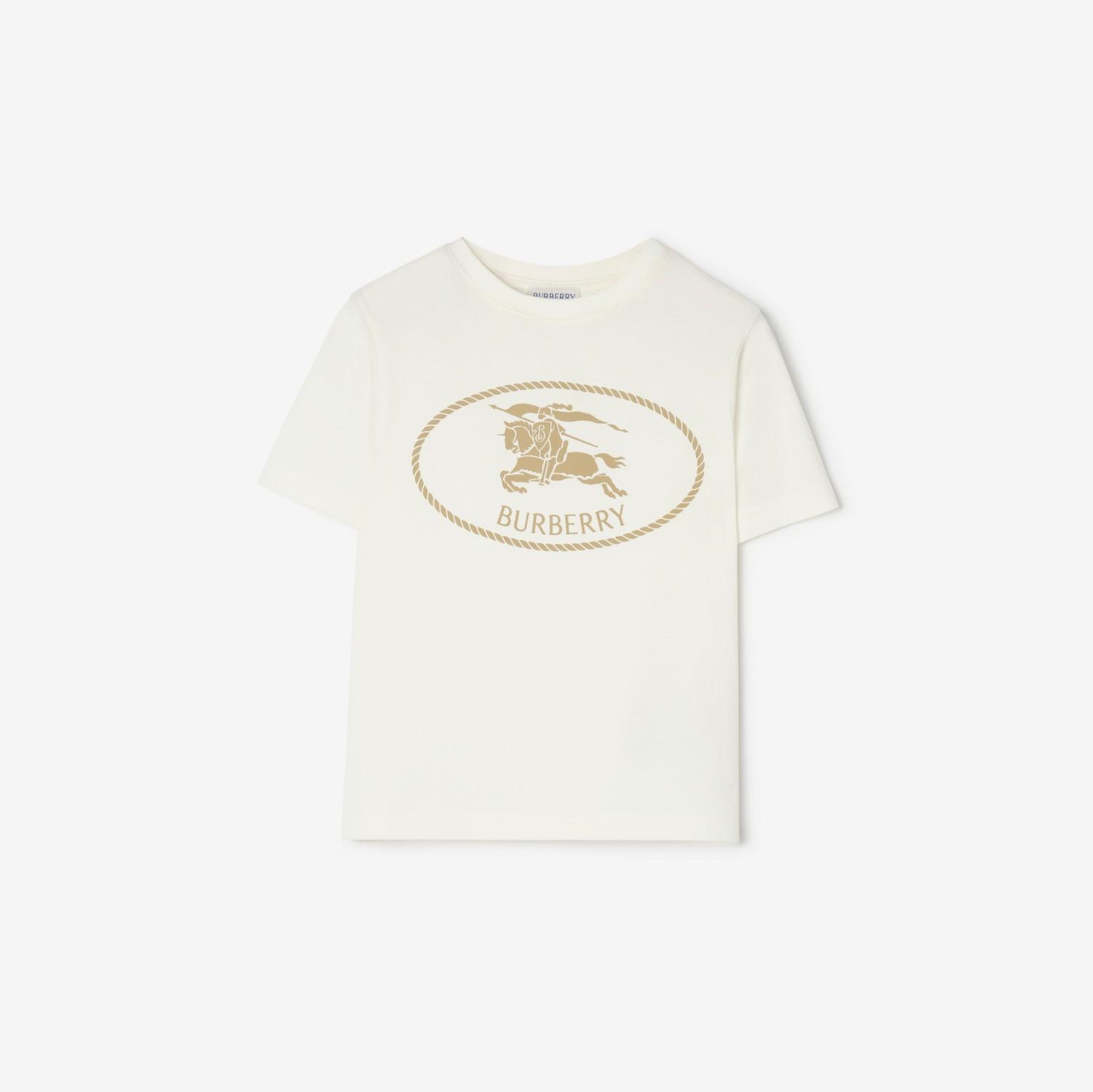 Knight Stamp Cotton T-shirt by BURBERRY
