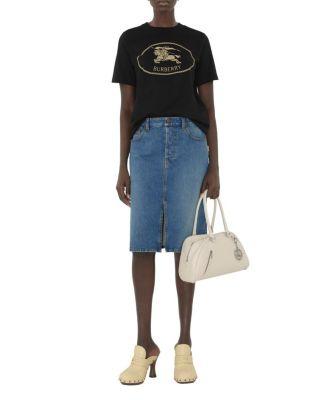Knight Stamp Cotton T-shirt by BURBERRY