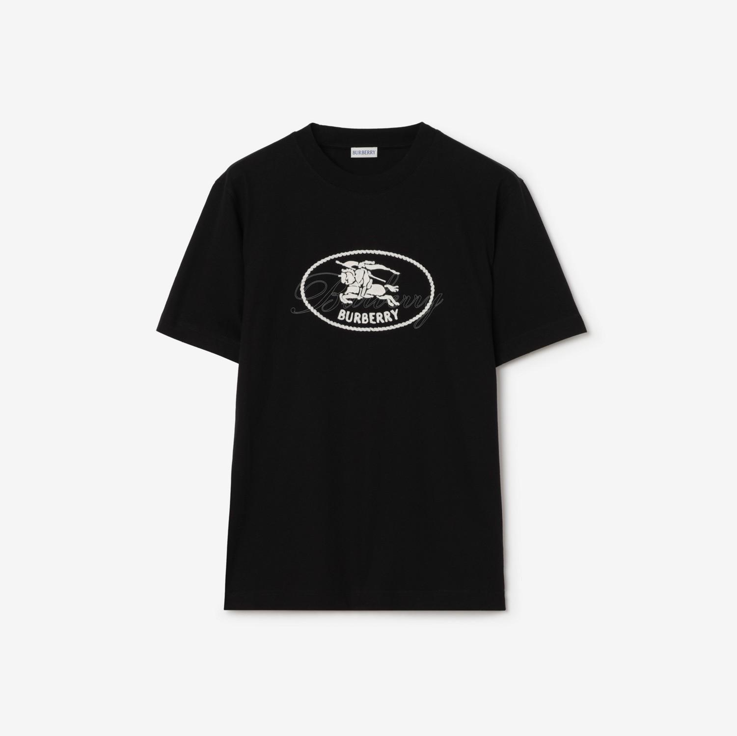 Knight Stamp Cotton T-shirt by BURBERRY