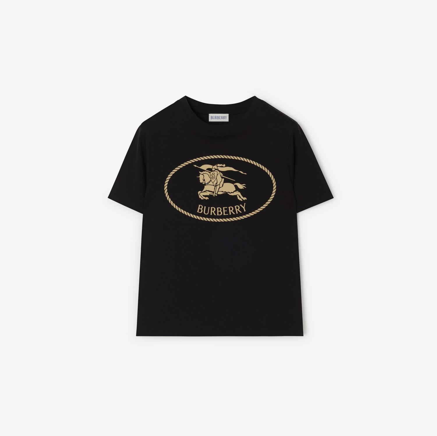Knight Stamp Cotton T-shirt by BURBERRY