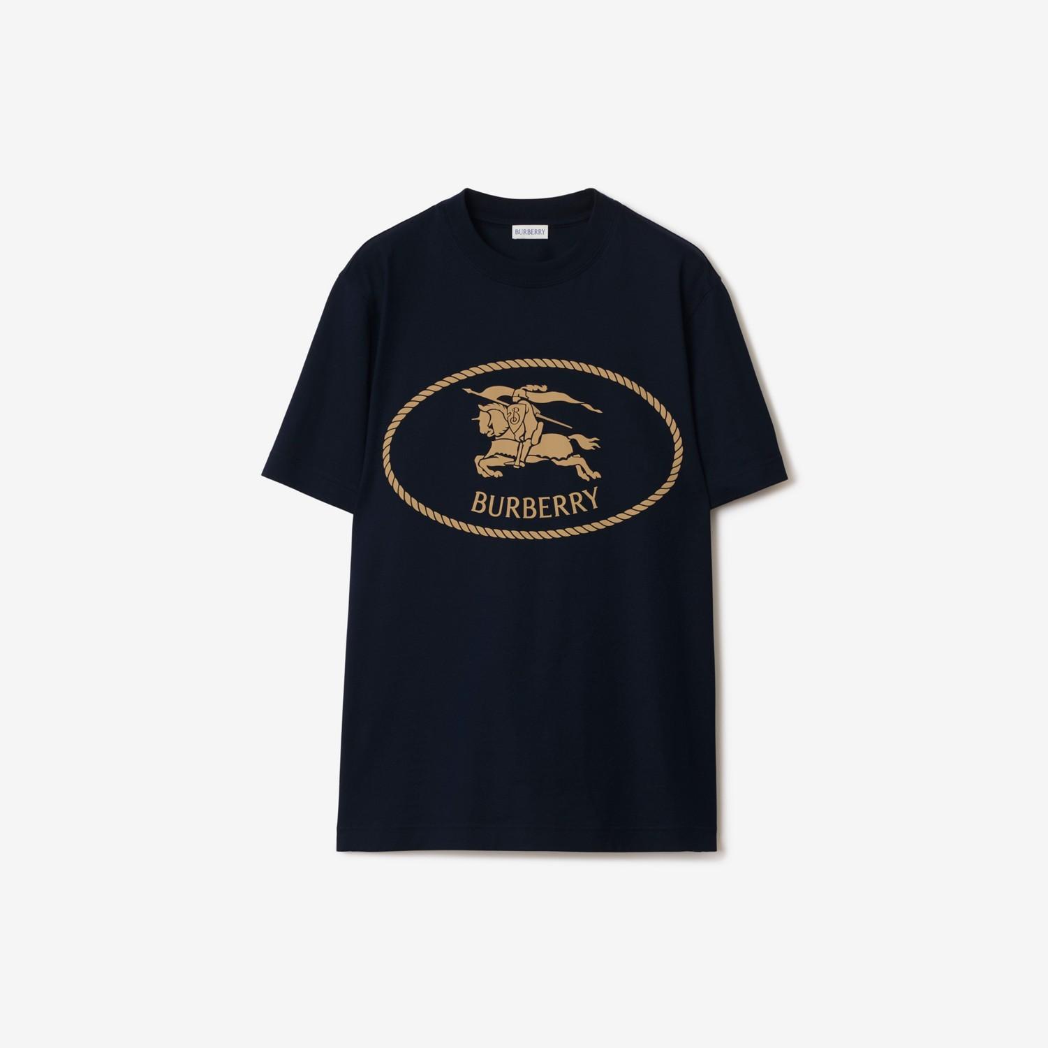 Knight Stamp Cotton T-shirt by BURBERRY
