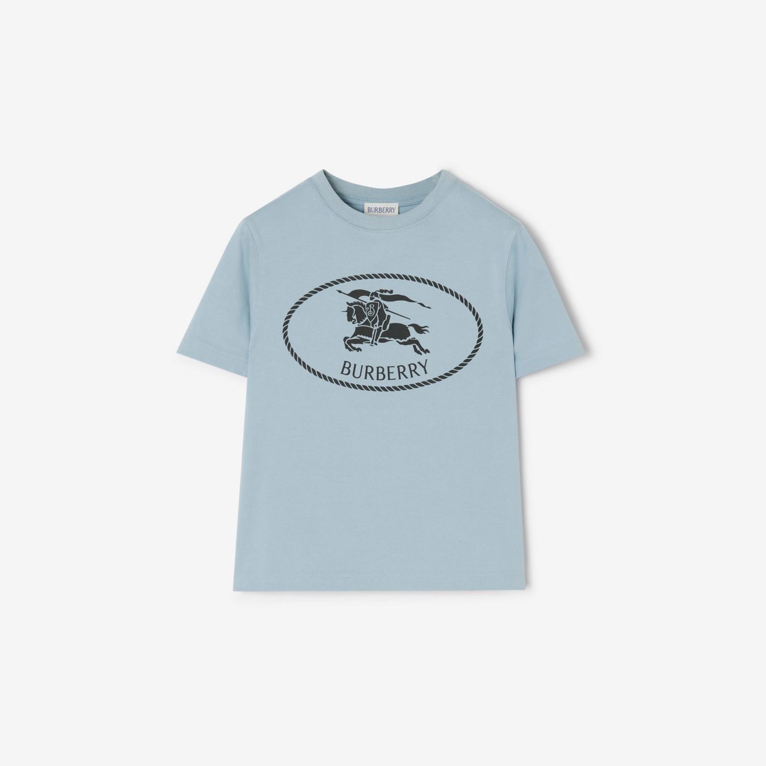 Knight Stamp Cotton T-shirt by BURBERRY