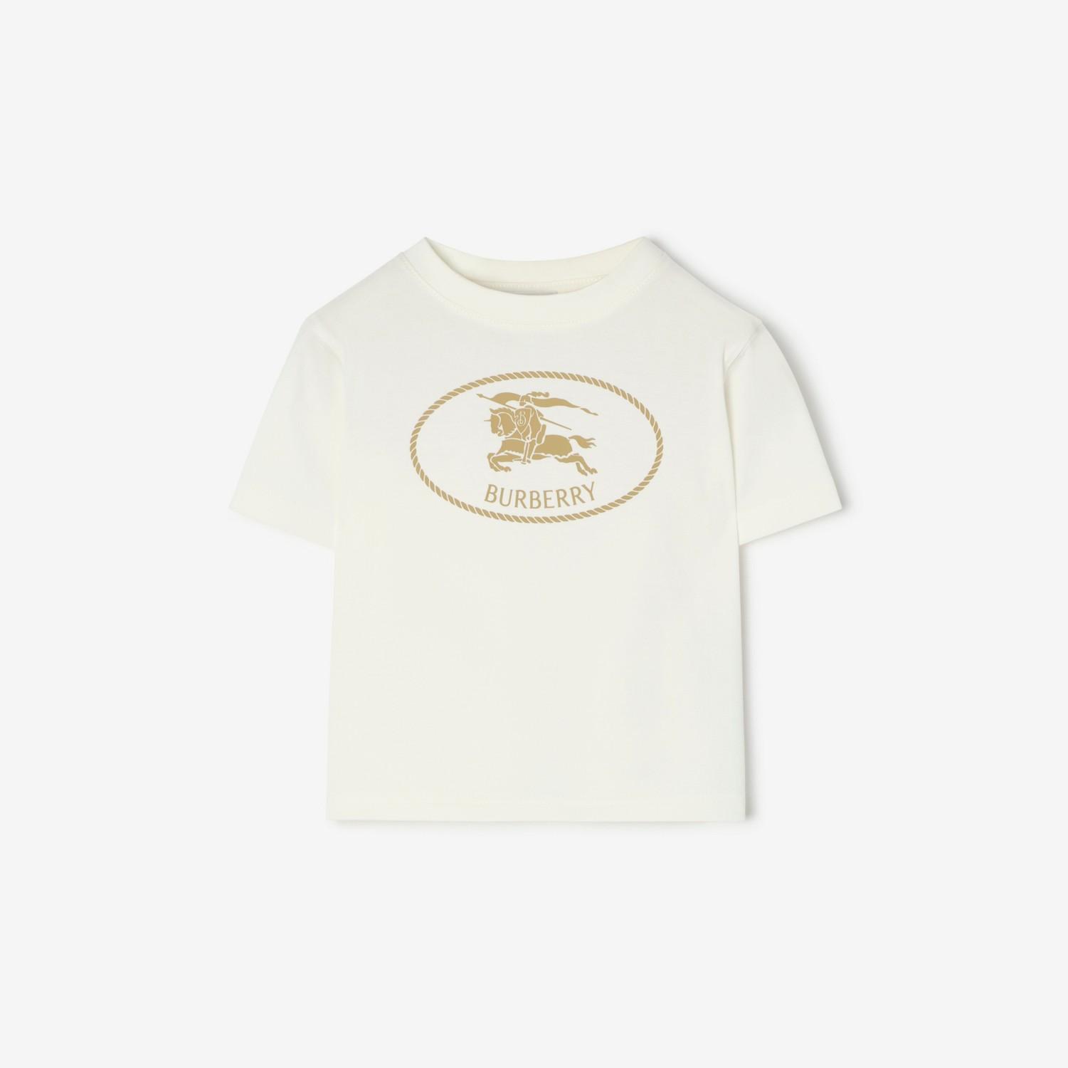 Knight Stamp Cotton T-shirt by BURBERRY