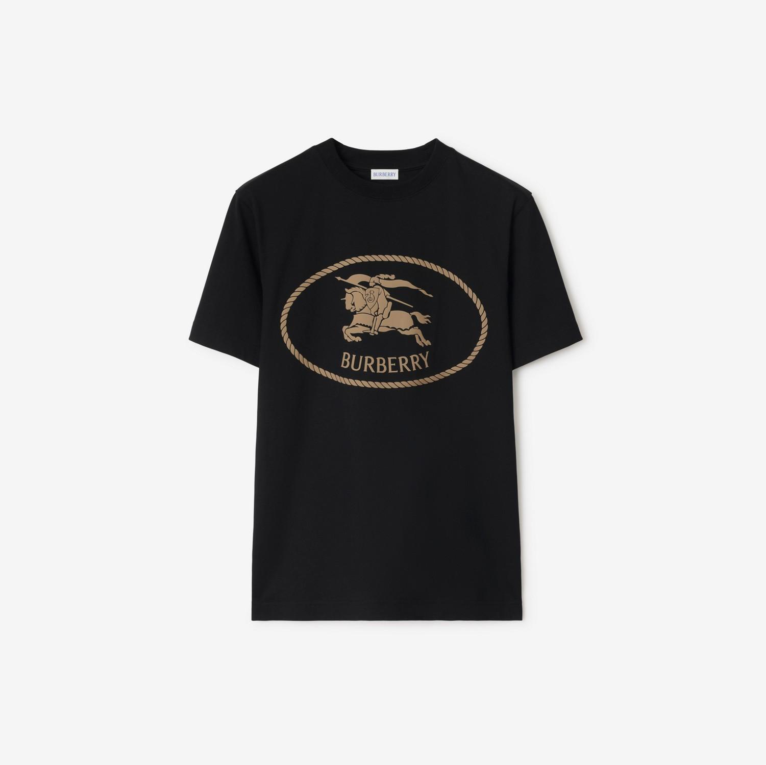 Knight Stamp Cotton T-shirt by BURBERRY