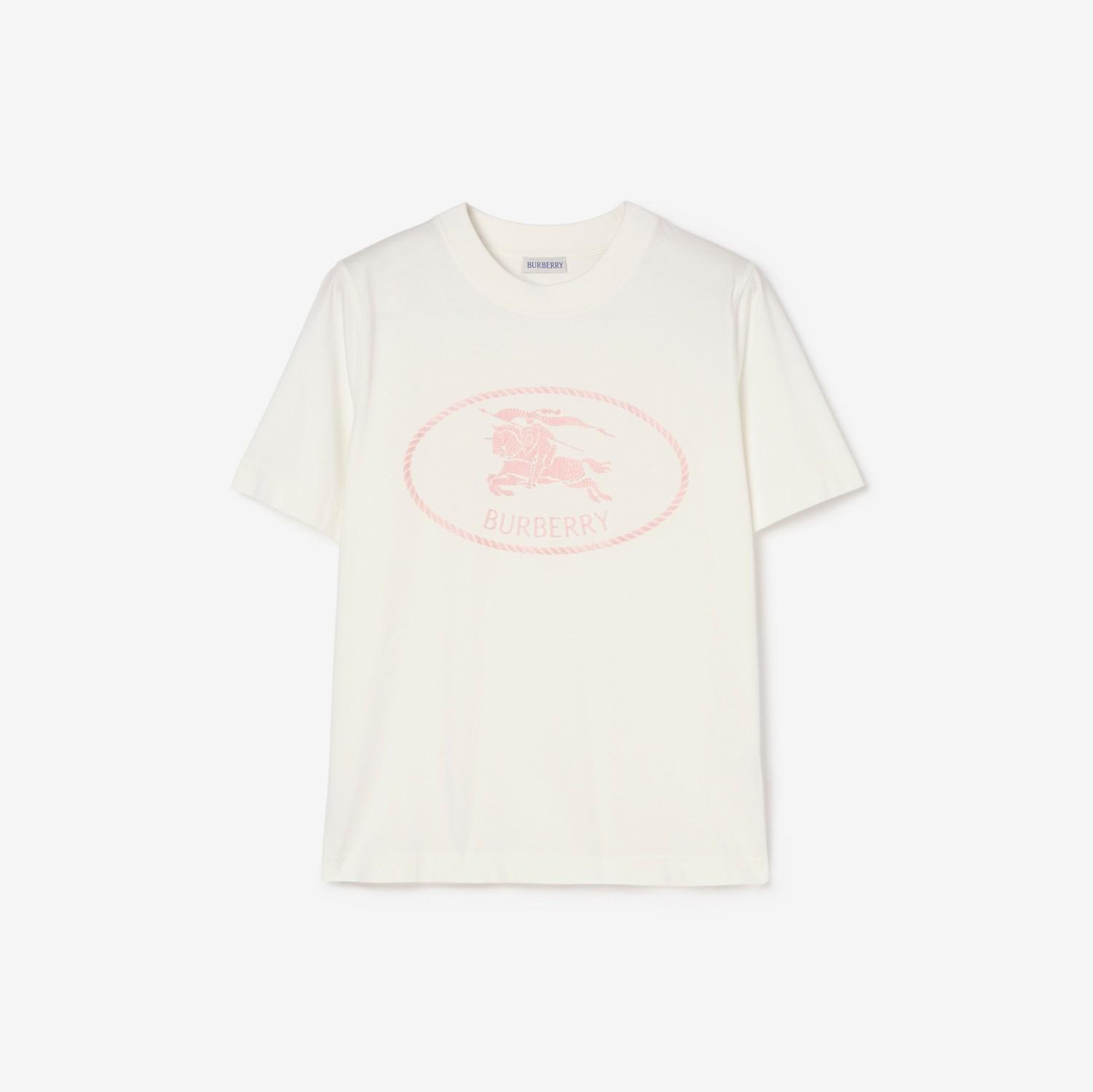 Knight Stamp Cotton T-shirt by BURBERRY