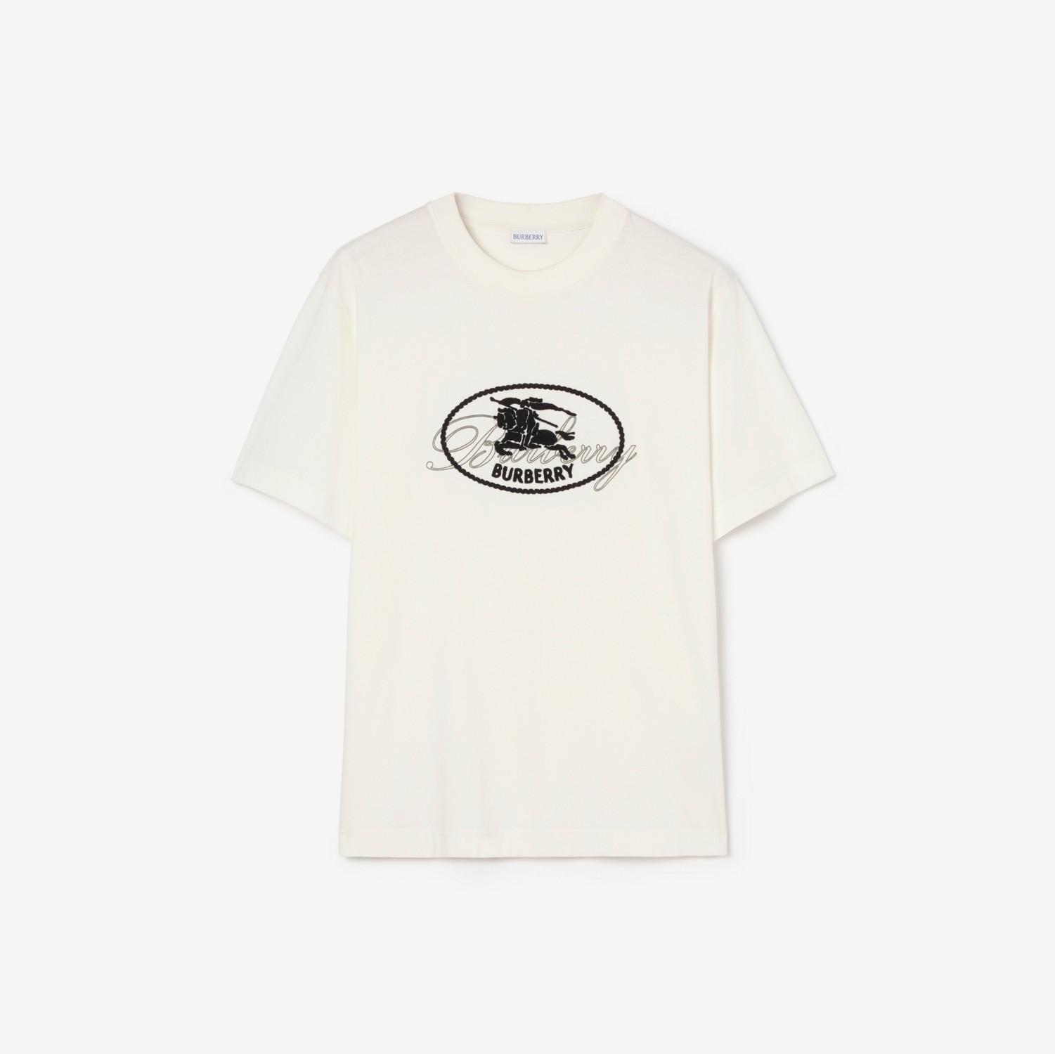Knight Stamp Cotton T-shirt by BURBERRY