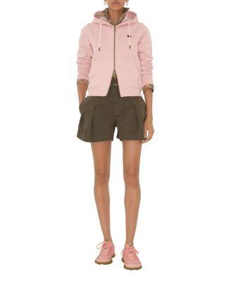 Knight Stamp Cotton Zip Hoodie by BURBERRY
