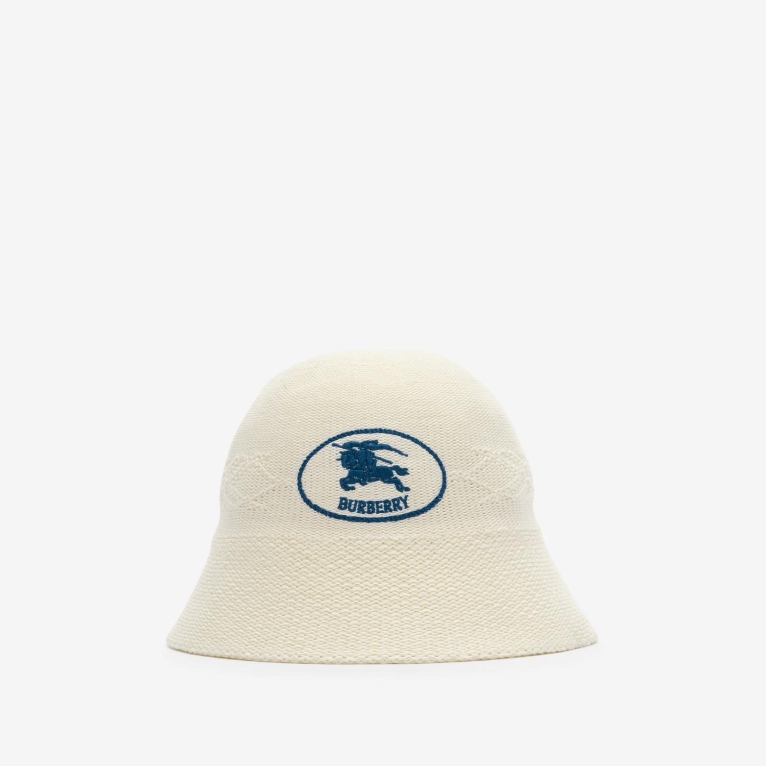 Knight Stamp Knitted Bucket Hat by BURBERRY