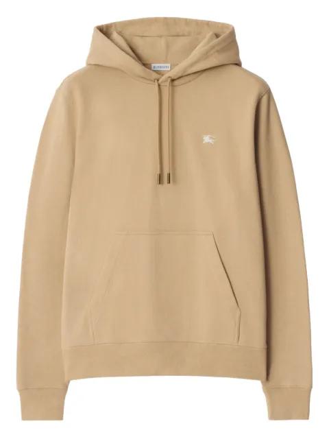 Knight Stamp cotton hoodie by BURBERRY